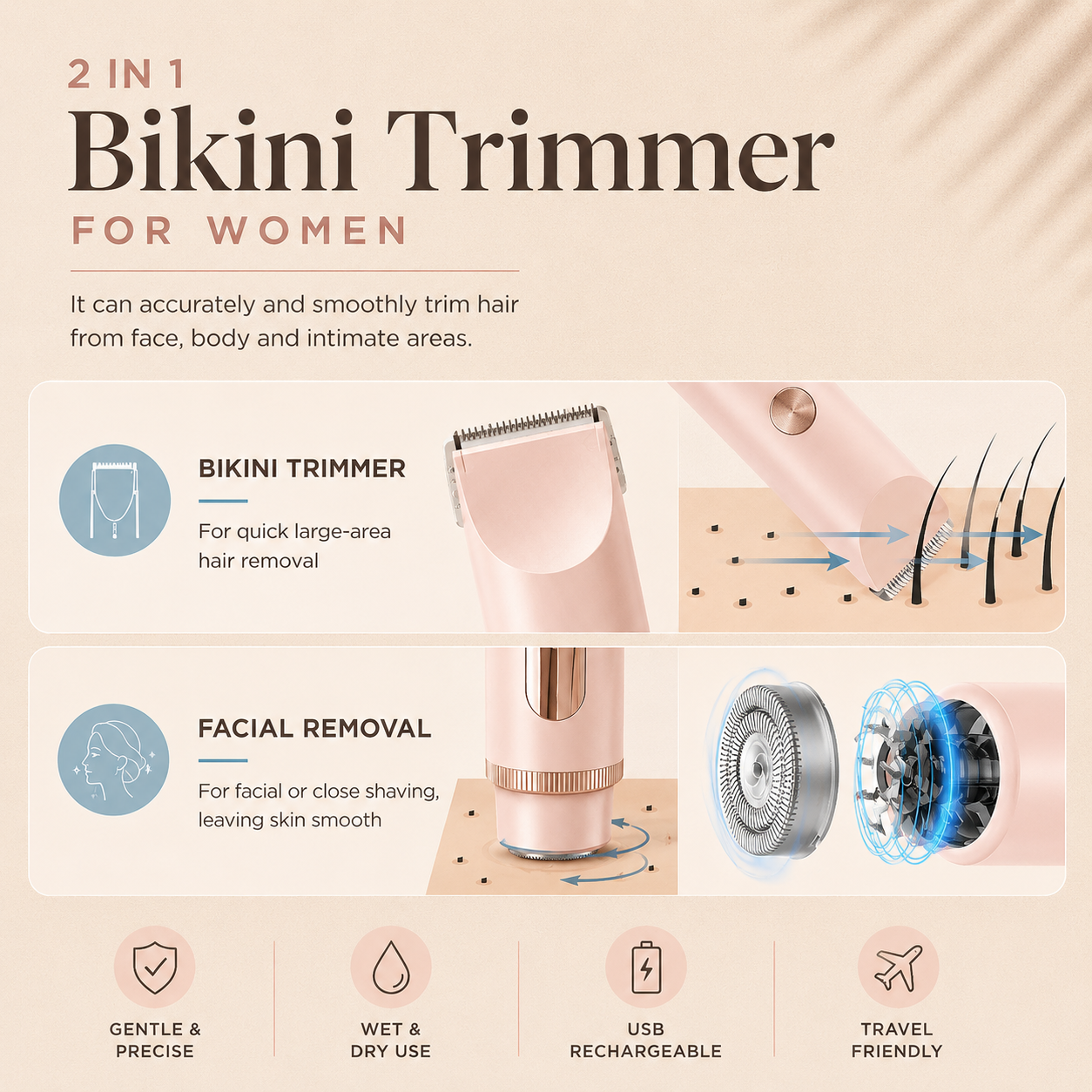 BareBabe™ - Bikini & Body Trimmer 2.0